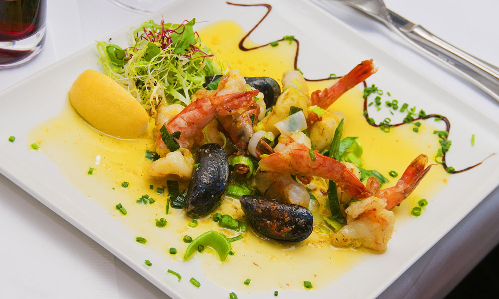 Fischgericht aus der Picok Küche