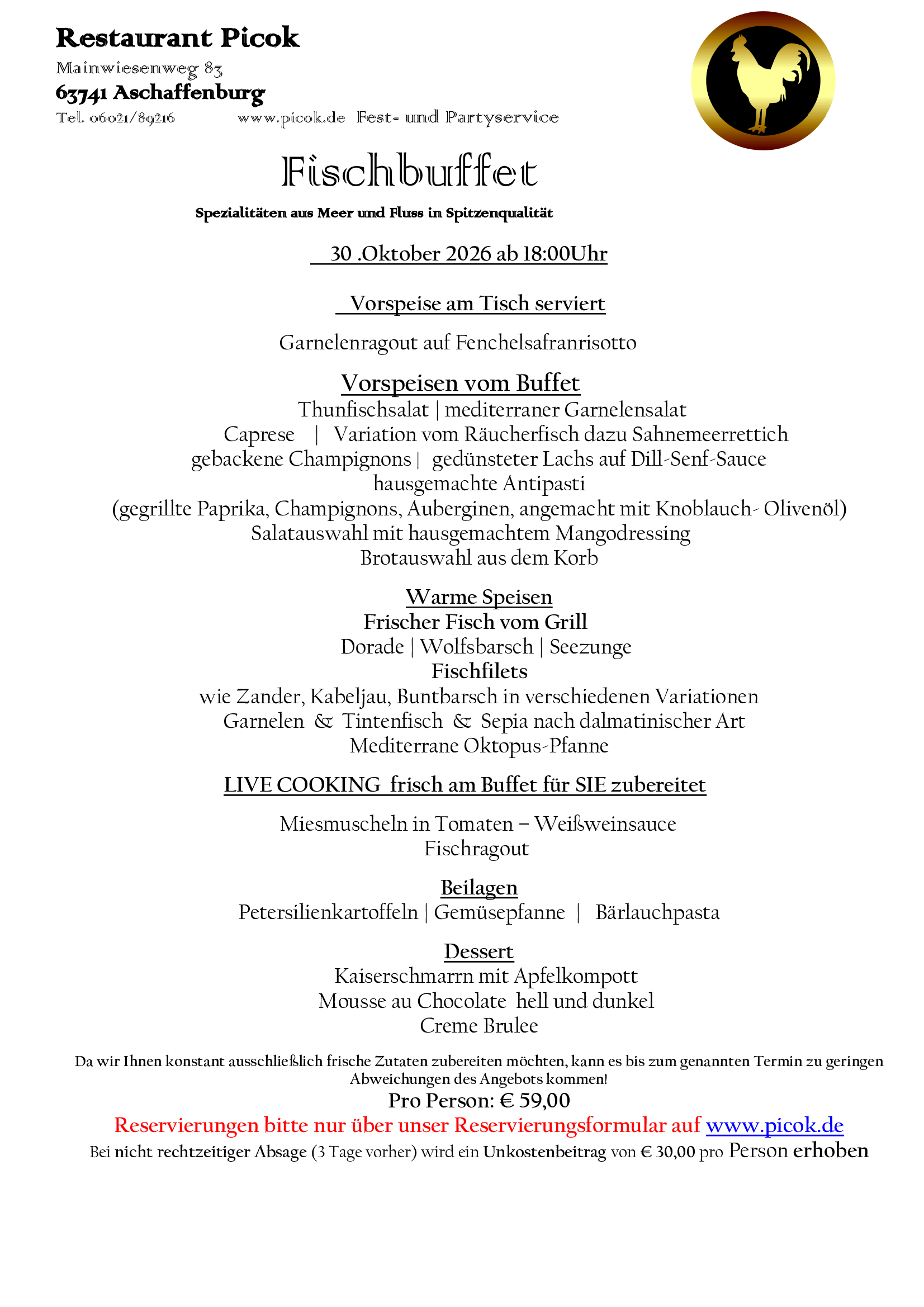 Fischbuffet